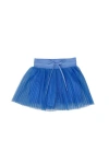 Courtside Kids Girls Pleated Skort In Sky Blue