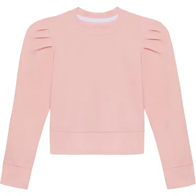 Courtside Kids Girls Pullover Sweatshirt In Pink