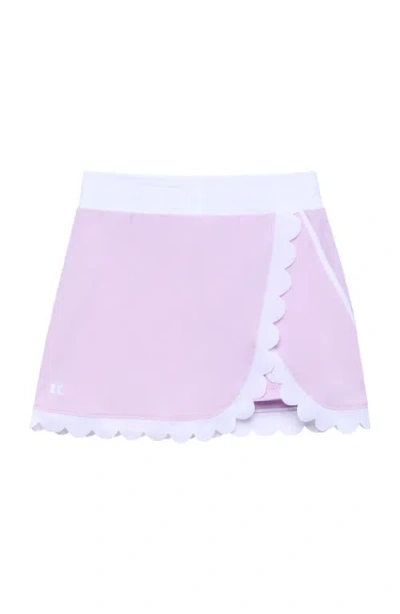 Courtside Kids Girls Scalloped Skort In Purple