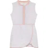 Courtside Kids Girls Sneaker Print Tennis Skort Dress In Pink Sneaker Print