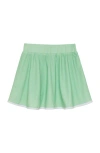 Shop Courtside Kids Girls Twirly Skort In Green