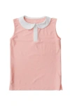 Courtside Kids Girly Girls Tank Top In Pink