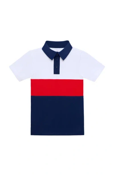 Courtside Kids Polo Shirt In Brown