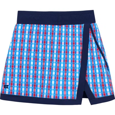Courtside Kids Retro Power Skirt In Blue