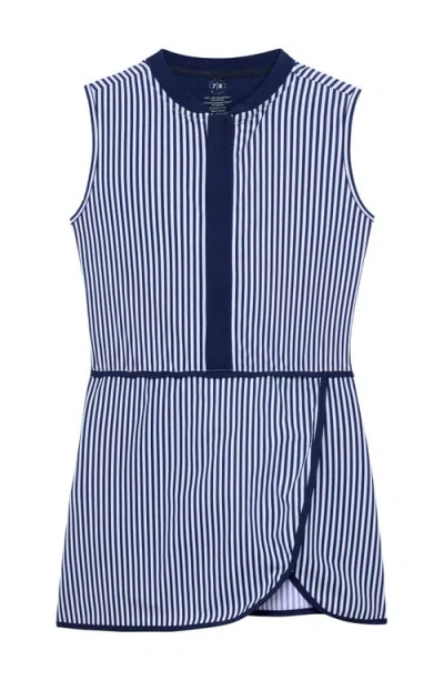 Courtside Kids Sleeveless Dress In Blue