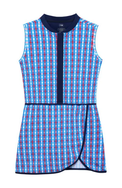 Courtside Kids Sleeveless Dress In Blue