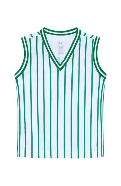 Courtside Kids V-neck Tank Top In Multi