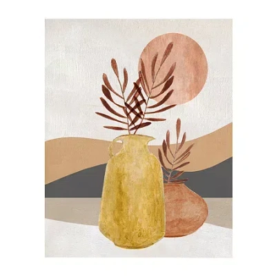 Courtside Market Adobe Moon I 16x20 Canvas Art In Multi