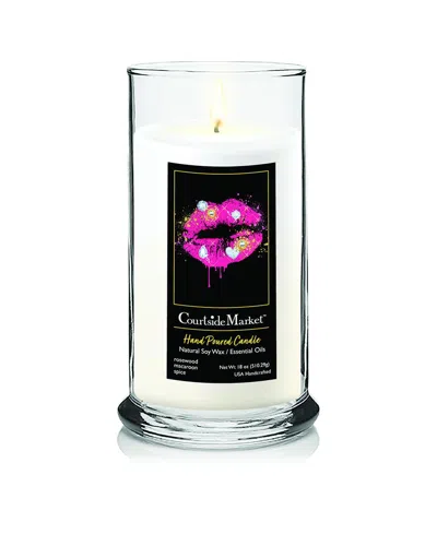 Courtside Market Bejeweled Lips Soy Wax Candle