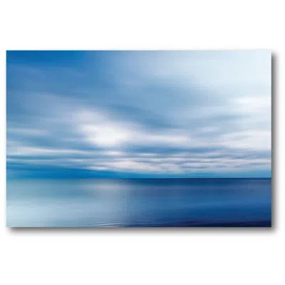 Courtside Market 'blue Horizon' Painting Print On Canvas