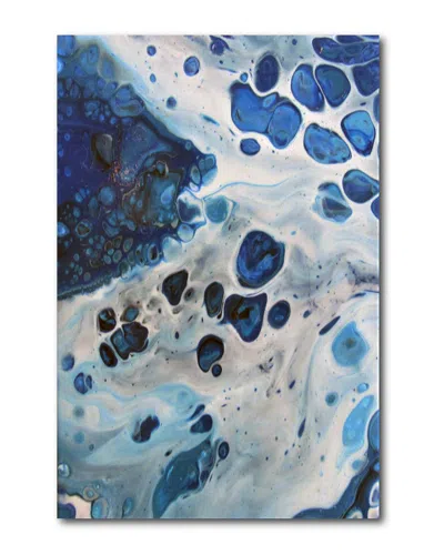 Courtside Market Breakaway Gallery-wrapped Canvas Wall Art In Blue