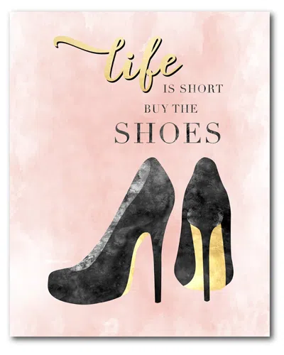 Courtside Market Buy The Shoes Canvas Wall Art In Multi
