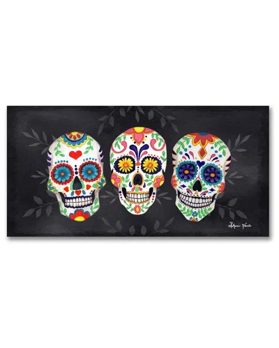 Courtside Market Canvas Wall Art In Black
