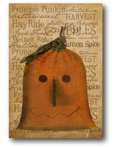 Courtside Market Canvas Wall Art In Brown