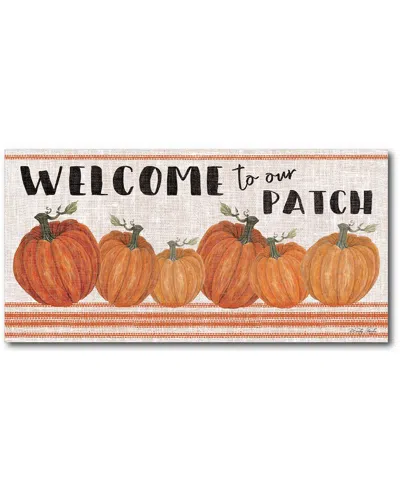 Courtside Market Canvas Wall Art In Multi