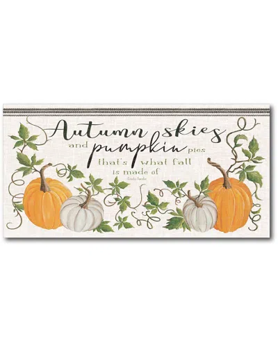 Courtside Market Canvas Wall Art In Multi