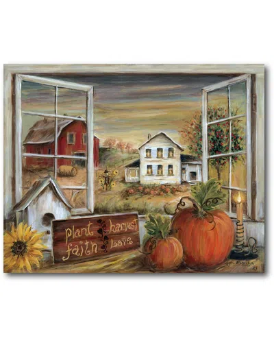 Courtside Market Canvas Wall Art In Multi