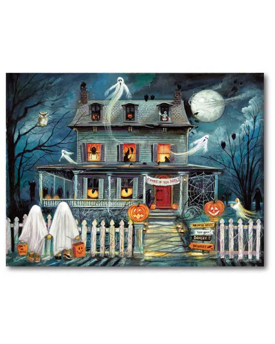 Courtside Market Canvas Wall Art In Multi