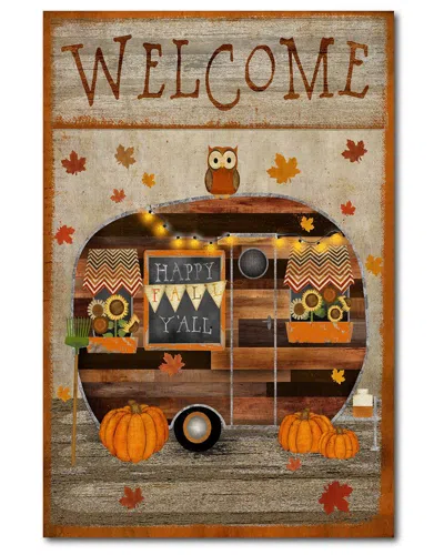 Courtside Market Canvas Wall Art In Multi