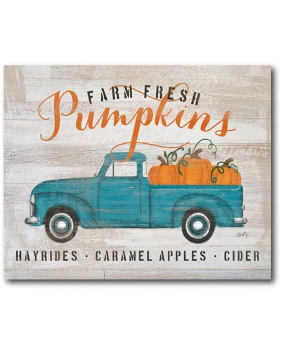 Courtside Market Canvas Wall Art In Multi