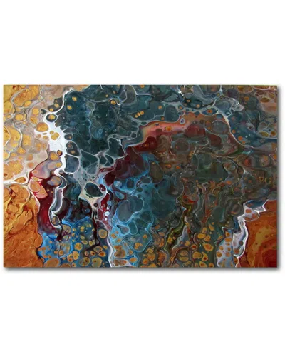 Courtside Market Caribbean Storm Gallery-wrapped Canvas Wall Art