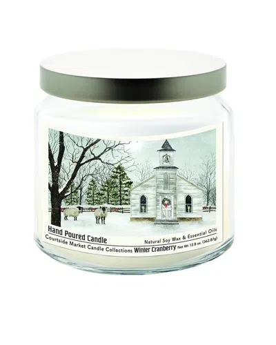 Courtside Market Christmas Chapel Candle In Multi