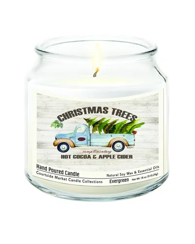 Courtside Market Christmas Trees All Day Candle In Multi