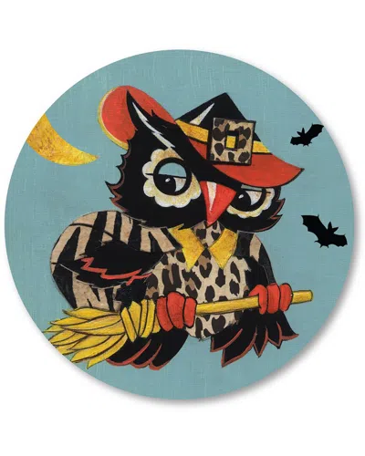 Courtside Market Circular Art Board In Multi