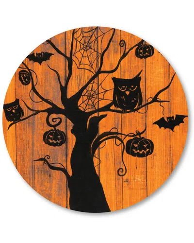 Courtside Market Circular Art Board In Multi