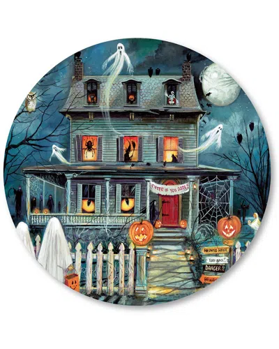 Courtside Market Circular Art Board In Multi