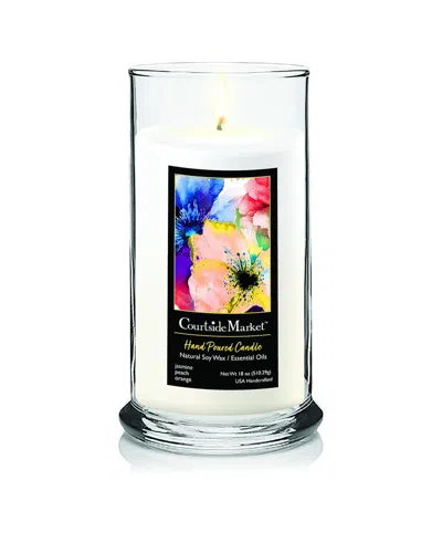 Courtside Market Color Flowers Soy Wax Candle