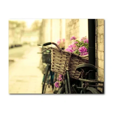 Courtside Market Cut Paper Bouquet Canvas Art In Multi