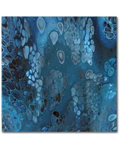 Courtside Market Deep Sea Bubbles Gallery-wrapped Canvas Wall Art In Multi