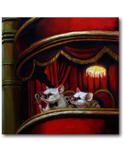 Courtside Market Die Fledermaus Canvas Wall Art