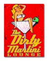 Courtside Market Dirty Martini Blonde Canvas Wall Art