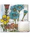 Courtside Market Dreamy Blooms 13.5oz Soy 3-wick Candle With 8x8in Artboard In Multicolor