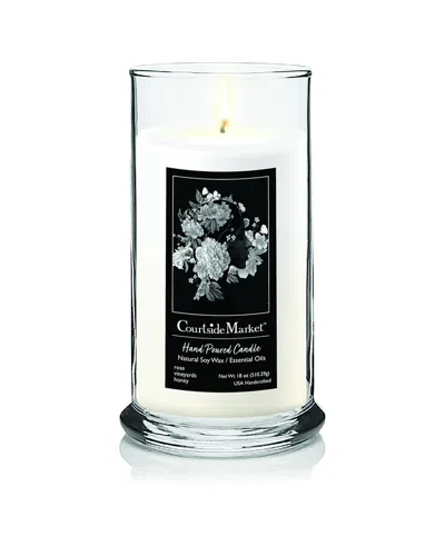 Courtside Market Face Floral Soy Wax Candle