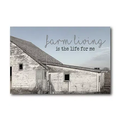 Courtside Market Farm Living Canvas Art In Multi