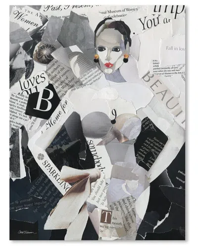 Courtside Market Fashion Mosaic I Canvas Wall Art In Multi