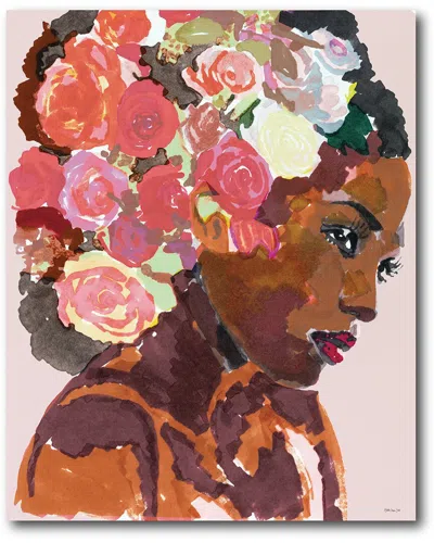 Courtside Market Floral Beauty Canvas Wall Art In Multi