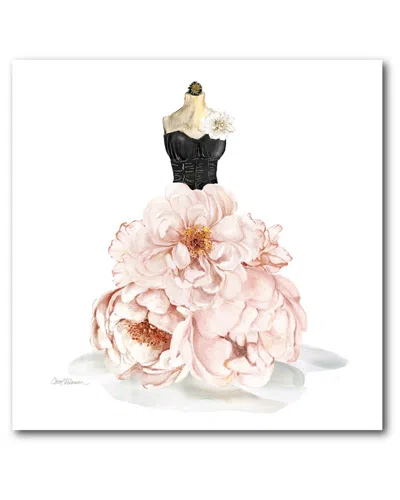 Courtside Market Floral Gown Canvas Wall Art In Multi