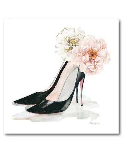 Courtside Market Floral Shoes Canvas Wall Art In Multi