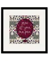 Courtside Market Glow At Your Own Pace 18x18in Framed Art