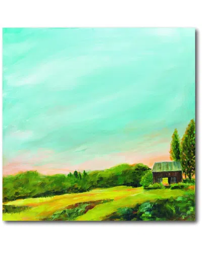 Courtside Market Golden Hour Canvas Wall Art