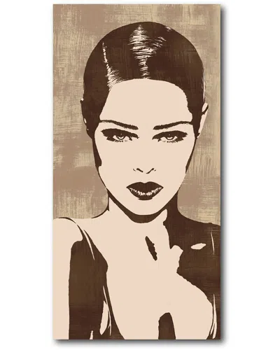 Courtside Market In Style I Canvas Wall Art In Black