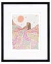 Courtside Market Island Vibes 16x20in Framed Art