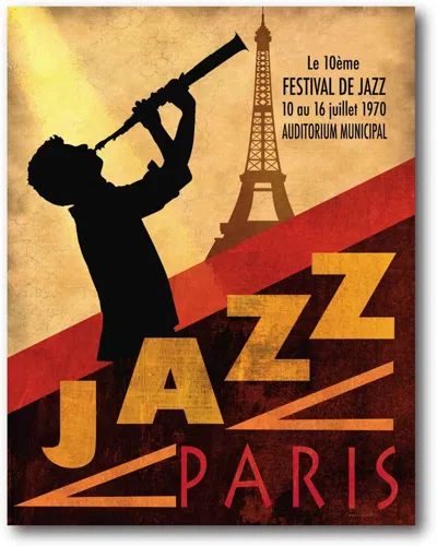 Courtside Market Jazz I Canvas Wall Art In Multi