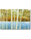 Courtside Market Lakeside Birches Canvas Wall Art