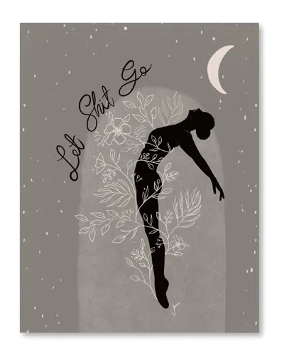 COURTSIDE MARKET COURTSIDE MARKET LET IT GO CANVAS WALL ART