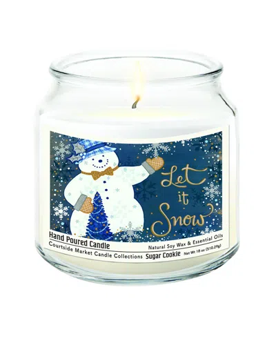 Courtside Market Let It Snow Candle In Multi